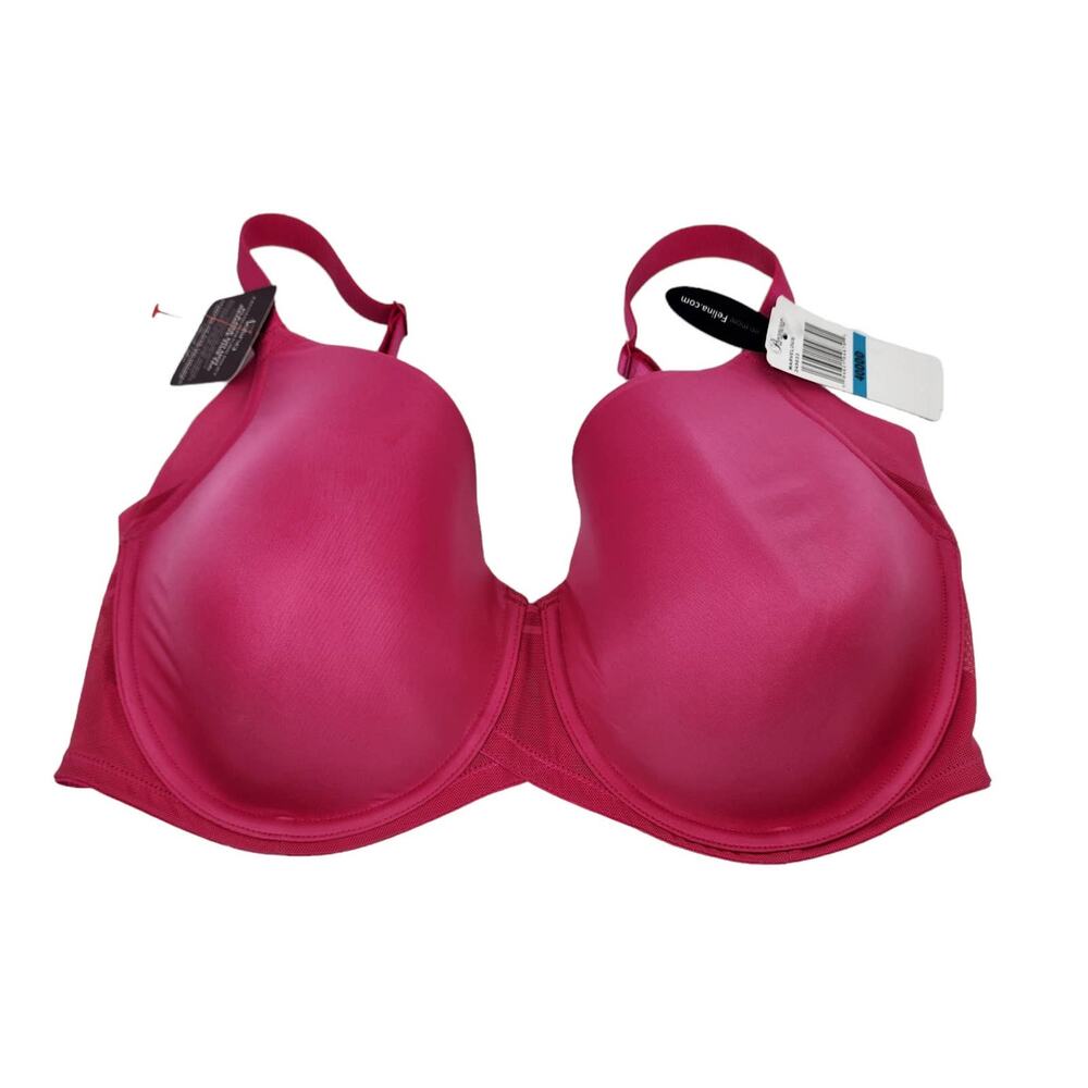 Paramour by Felina Marvelous Side Smoothing Underwire T-Shirt Bra Size 40DDD
